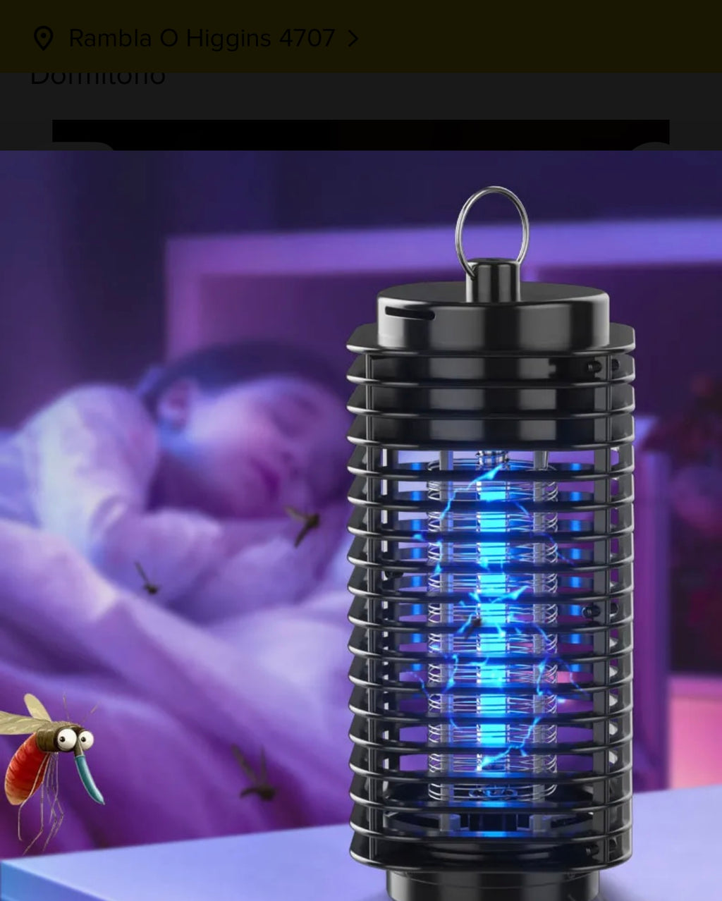 ¡OFERTA DE FIN DE AÑO! Lámpara UV Anti-Mosquitos