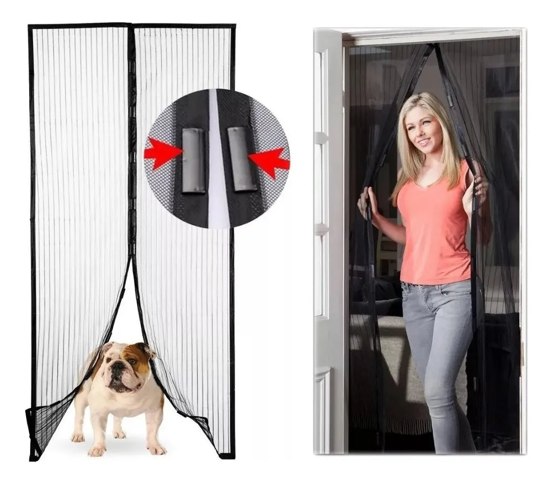 Cortina Mosquitera Anti Insectos Magnetica