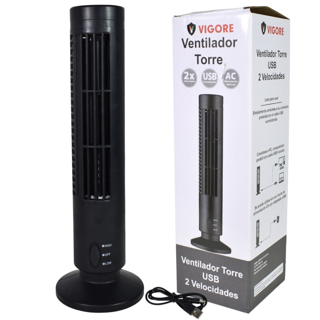 Ventilador torre de mesa