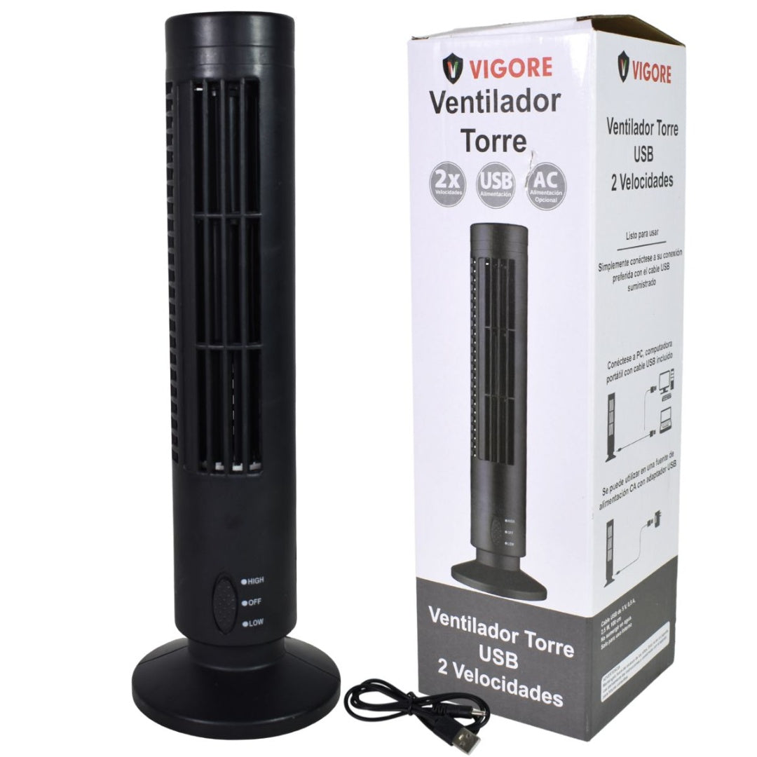 Ventilador torre de mesa