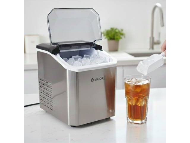 Maquina hielera electrica